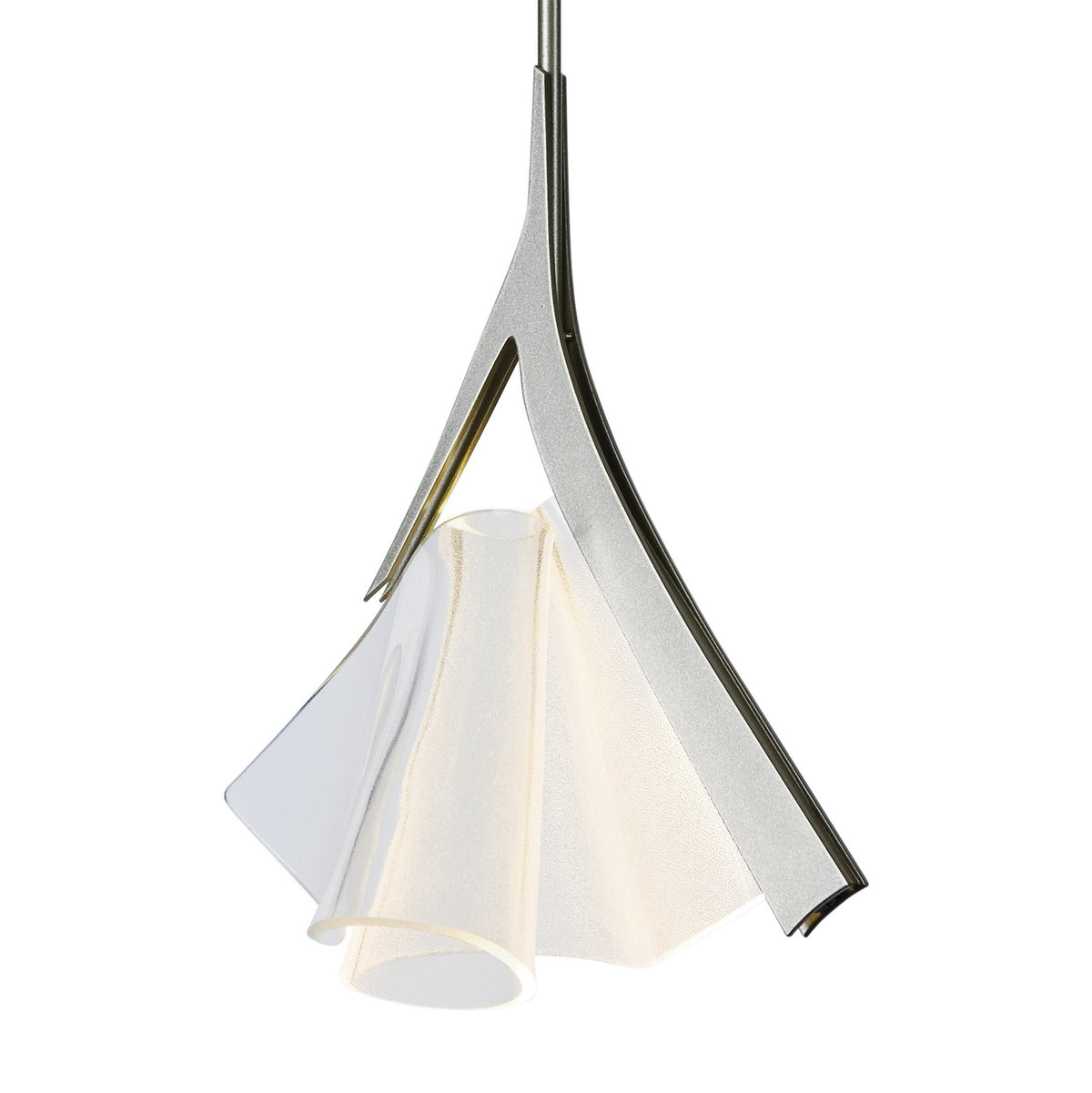 Hubbardton Forge - 139845-LED-MULT-07 - Mobius LED Mini Pendant - Mobius - Dark Smoke