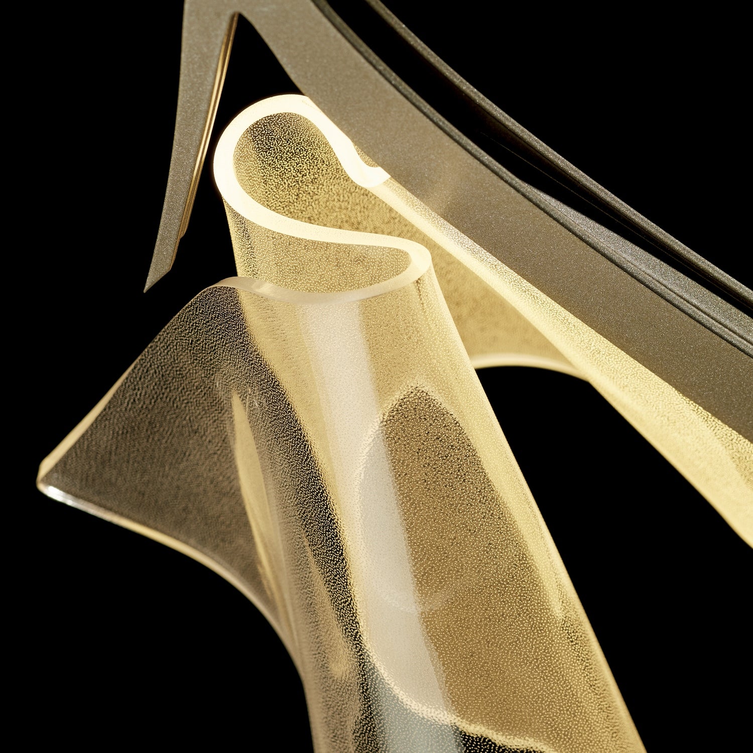 Hubbardton Forge - 139845-LED-MULT-07 - Mobius LED Mini Pendant - Mobius - Dark Smoke