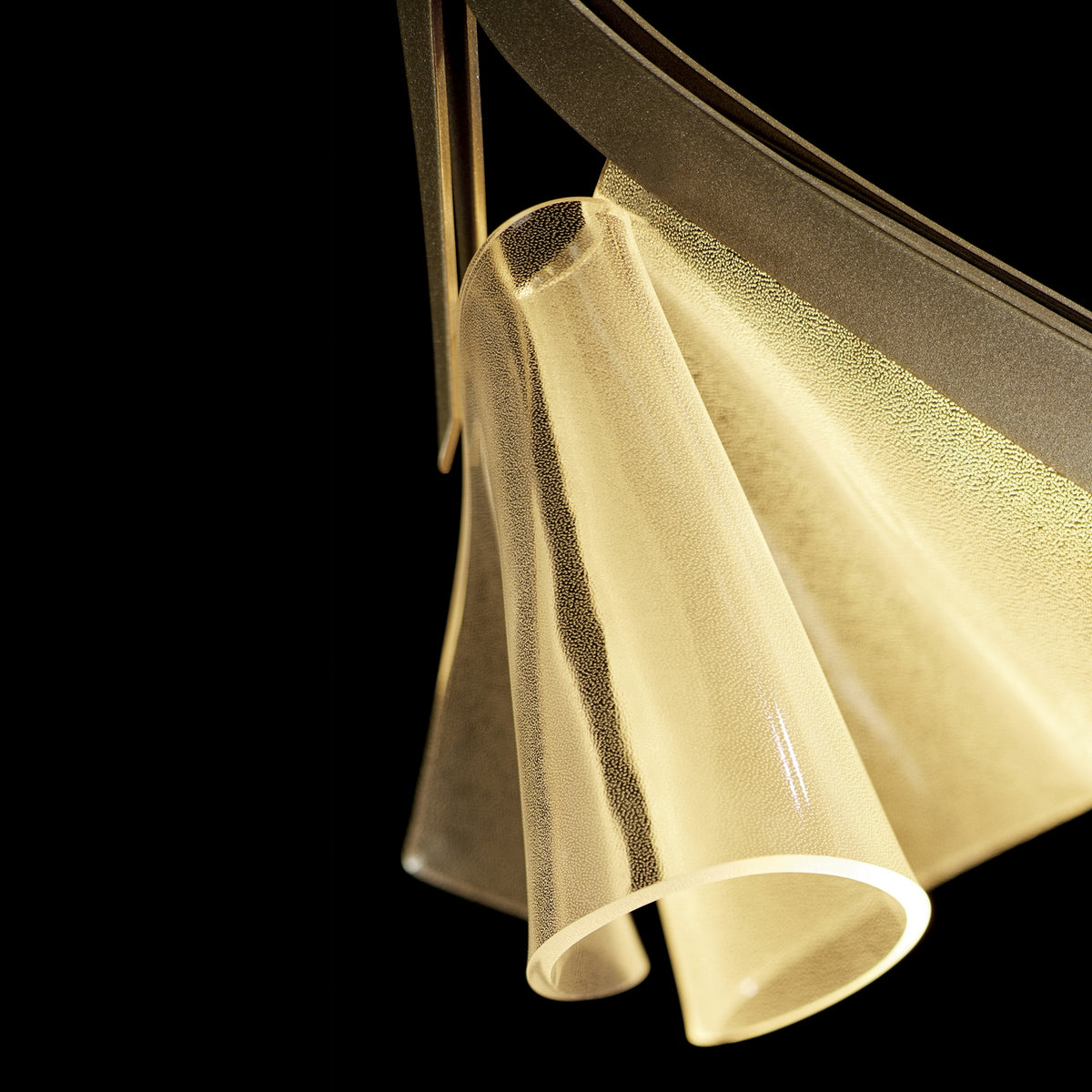 Hubbardton Forge - 139845-LED-MULT-07 - Mobius LED Mini Pendant - Mobius - Dark Smoke