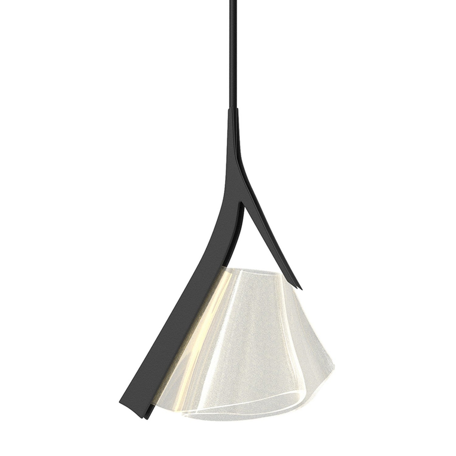 Hubbardton Forge - 139845-LED-MULT-10 - Mobius LED Mini Pendant - Mobius - Black