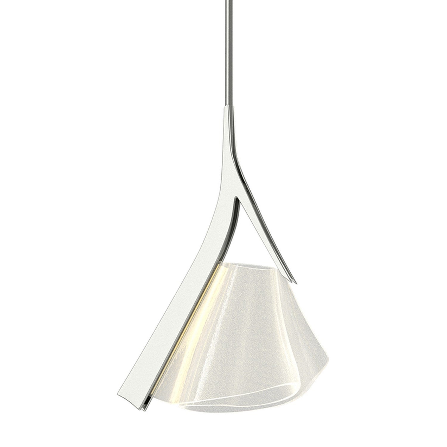 Hubbardton Forge - 139845-LED-MULT-85 - Mobius LED Mini Pendant - Mobius - Sterling