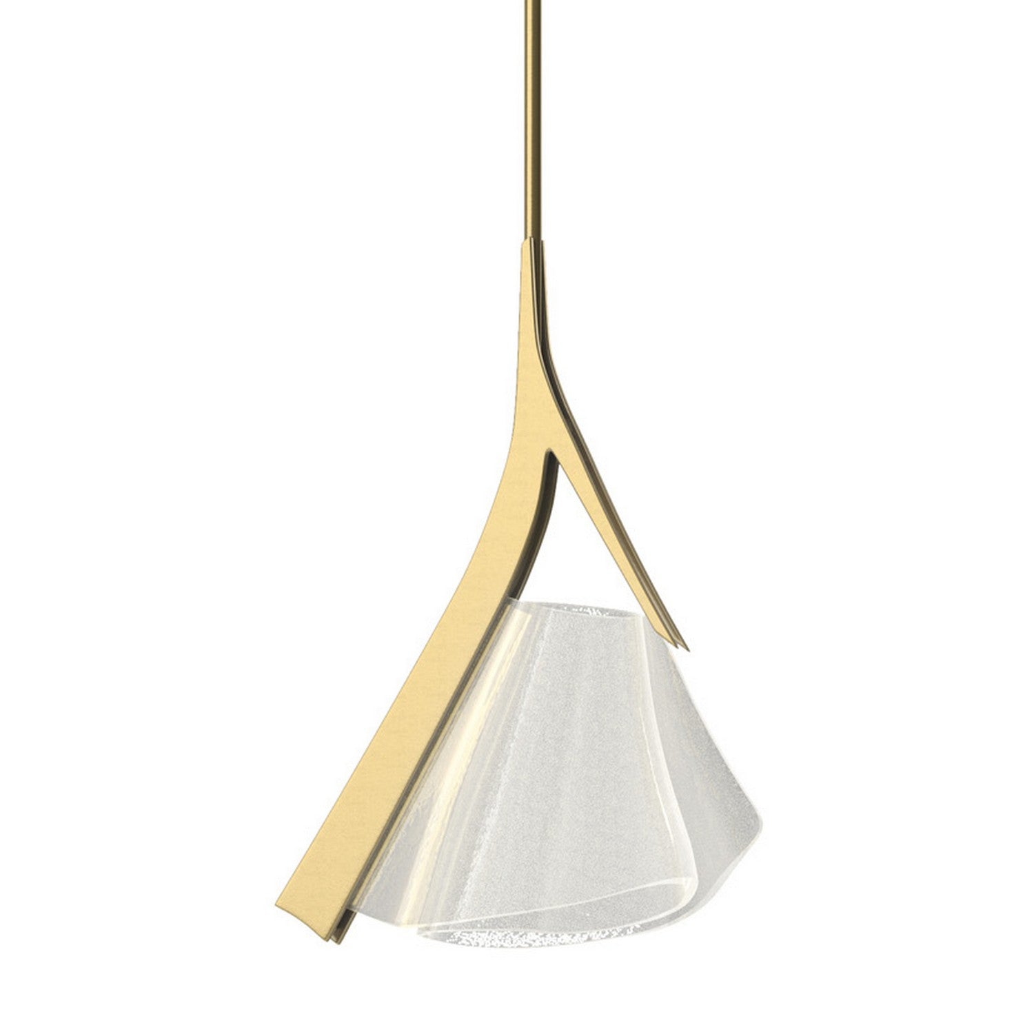 Hubbardton Forge - 139845-LED-MULT-86 - LED Pendant - Mobius - Modern Brass