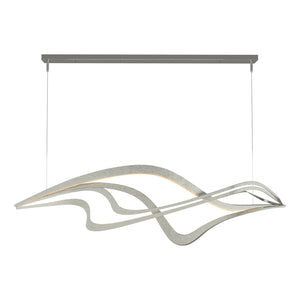 Hubbardton Forge - 139905-LED-STND-85 - LED Pendant - Crossing Waves - Sterling