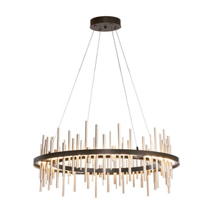 Hubbardton Forge - 139910-LED-STND-14-84 - LED Pendant - Cityscape - Oil Rubbed Bronze
