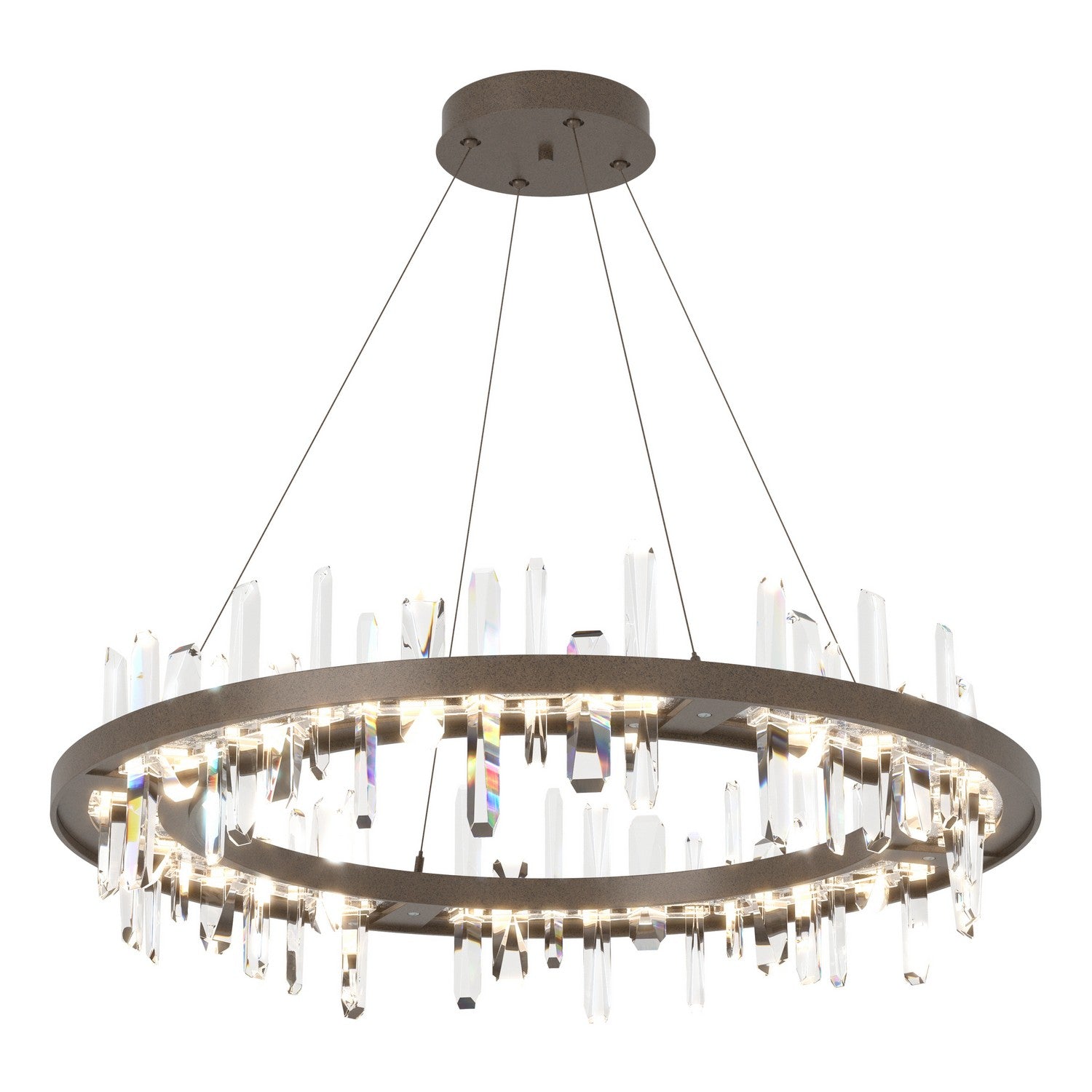 Hubbardton Forge - 139915-LED-STND-05-CR - LED Pendant - Solitude - Bronze