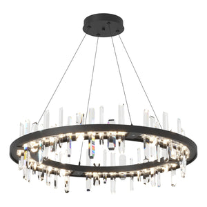 Hubbardton Forge - 139915-LED-STND-10-CR - LED Pendant - Solitude - Black