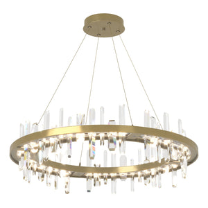 Hubbardton Forge - 139915-LED-STND-86-CR - LED Pendant - Solitude - Modern Brass