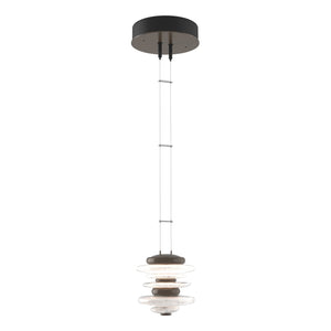 Hubbardton Forge - 139970-LED-STND-05 - LED Pendant - Cairn - Bronze