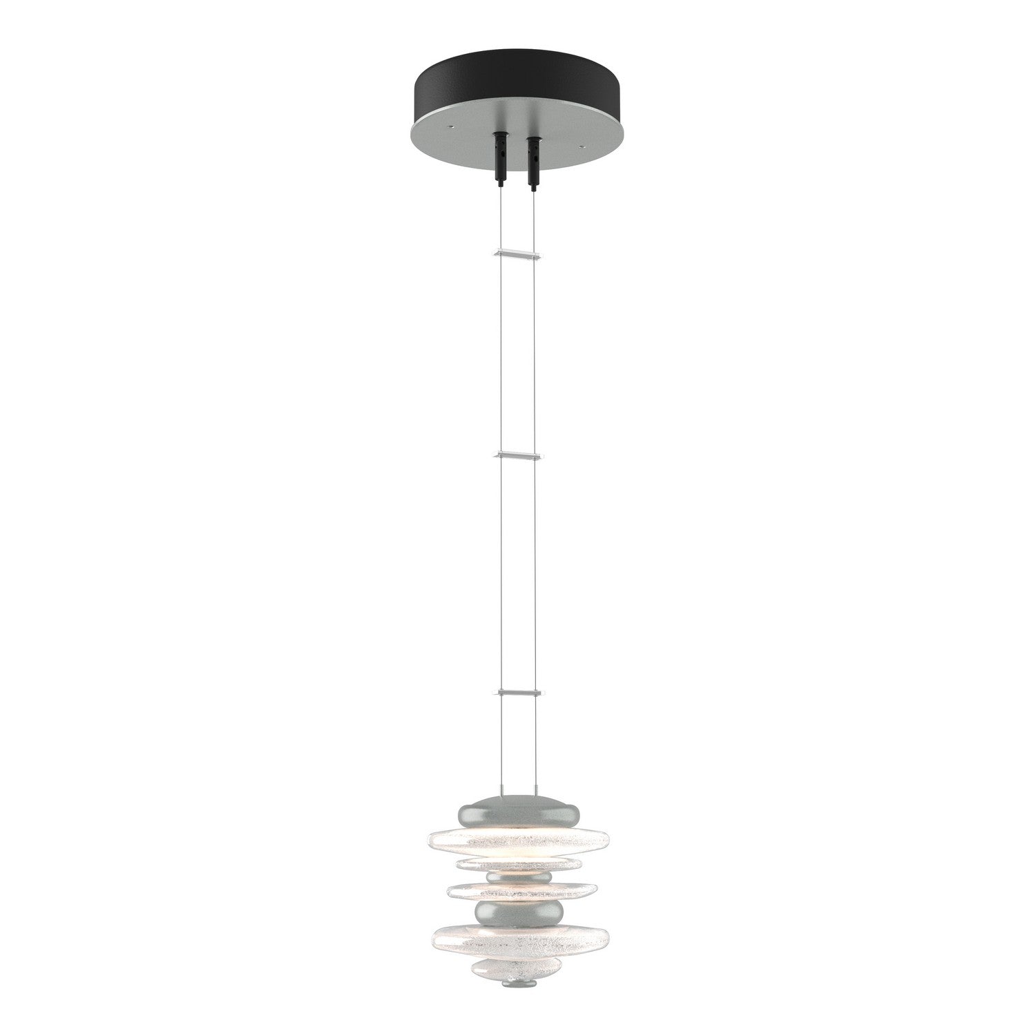 Hubbardton Forge - 139970-LED-STND-82 - LED Pendant - Cairn - Vintage Platinum