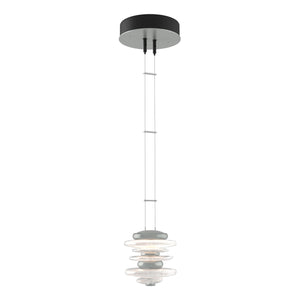 Hubbardton Forge - 139970-LED-STND-82 - LED Pendant - Cairn - Vintage Platinum