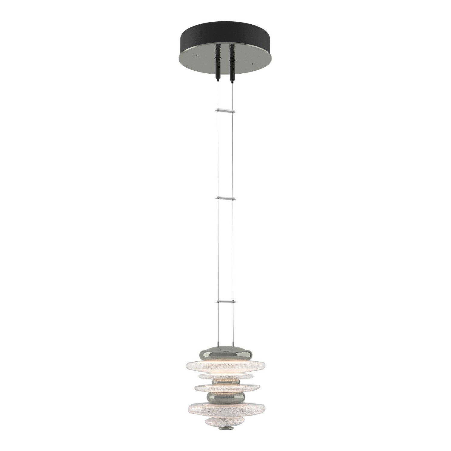 Hubbardton Forge - 139970-LED-STND-85 - Cairn Mini Pendant - Cairn - Sterling