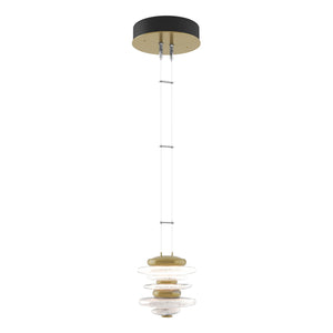 Hubbardton Forge - 139970-LED-STND-86 - LED Pendant - Cairn - Modern Brass