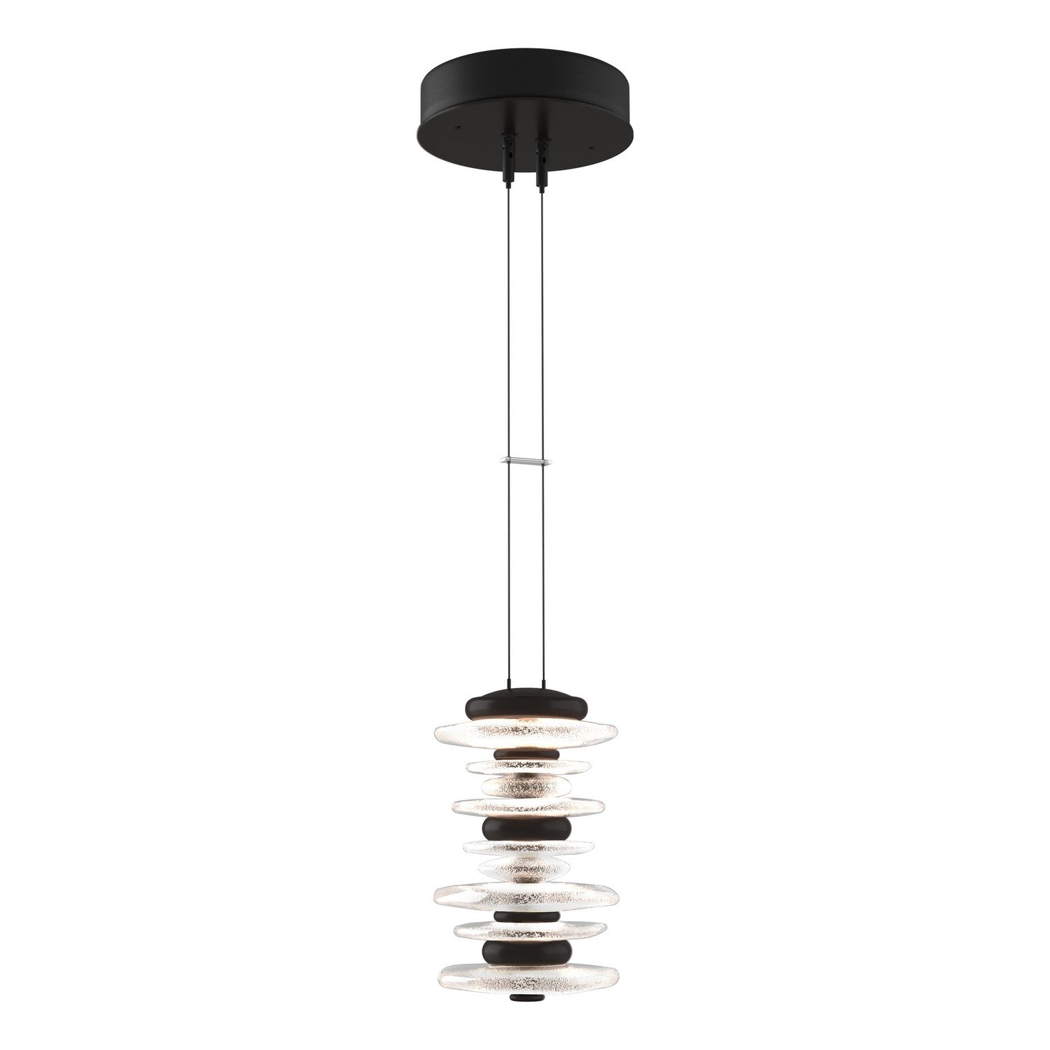 Hubbardton Forge - 139973-LED-STND-14 - Cairn Large Mini Pendant - Cairn - Oil Rubbed Bronze