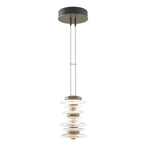 Hubbardton Forge - 139973-LED-STND-84 - LED Pendant - Cairn - Soft Gold