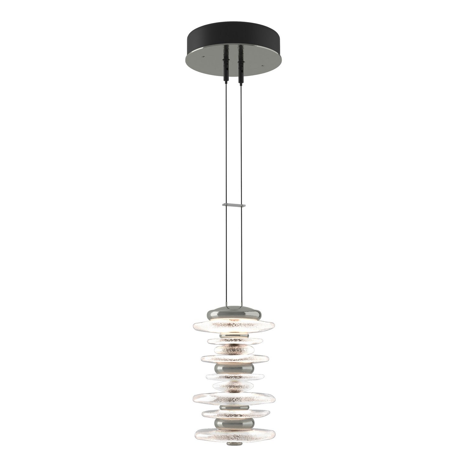 Hubbardton Forge - 139973-LED-STND-85 - Cairn Large Mini Pendant - Cairn - Sterling
