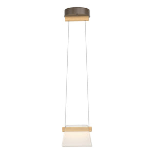Hubbardton Forge - 151060-LED-STND-05-WD-YE0560 - LED Mini Pendant - Cowbell - Bronze
