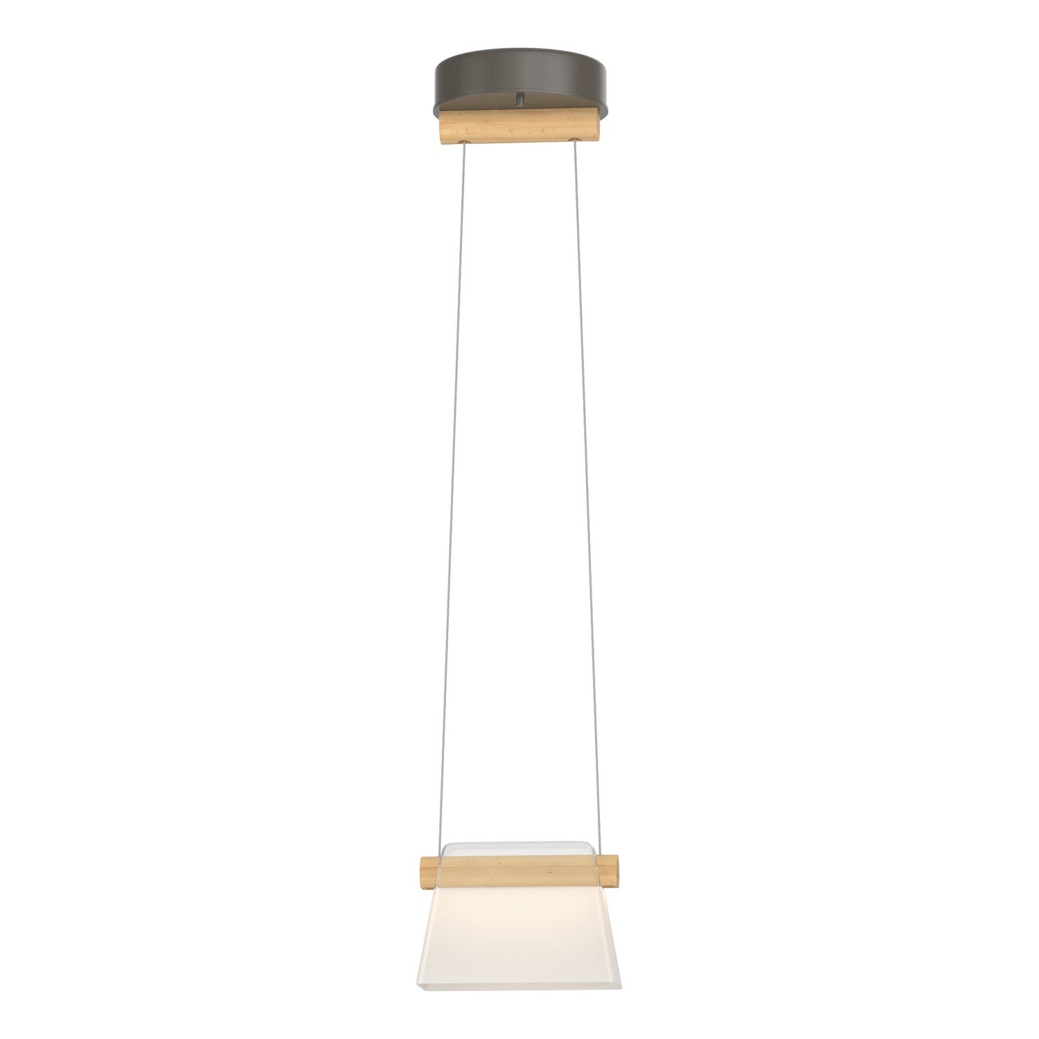 Hubbardton Forge - 151060-LED-STND-07-WD-YE0560 - Cowbell LED Mini Pendant - Cowbell - Dark Smoke