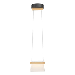 Hubbardton Forge - 151060-LED-STND-10-WD-YE0560 - LED Mini Pendant - Cowbell - Black