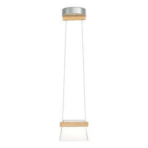 Hubbardton Forge - 151060-LED-STND-82-WD-ZM0560 - LED Mini Pendant - Cowbell - Vintage Platinum