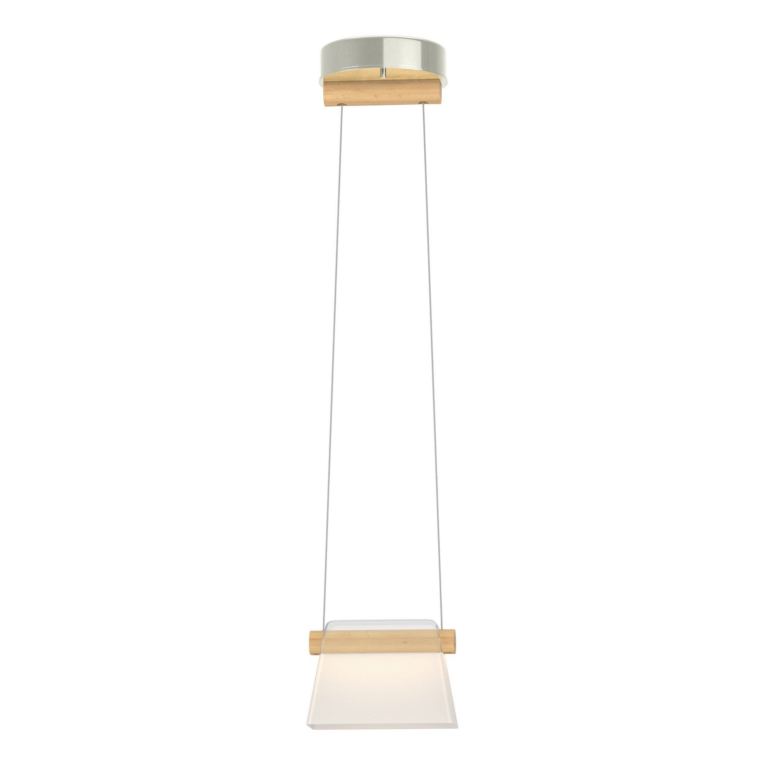 Hubbardton Forge - 151060-LED-STND-85-WD-YE0560 - Cowbell LED Mini Pendant - Cowbell - Sterling