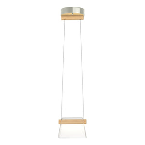 Hubbardton Forge - 151060-LED-STND-85-WD-ZM0560 - LED Mini Pendant - Cowbell - Sterling