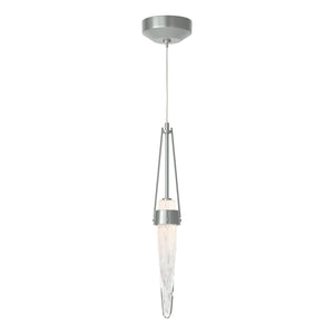 Hubbardton Forge - 161041-SKT-STND-82-YG0632 - One Light Mini Pendant - Icicle - Vintage Platinum