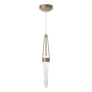 Hubbardton Forge - 161041-SKT-STND-84-YG0632 - One Light Mini Pendant - Icicle - Soft Gold