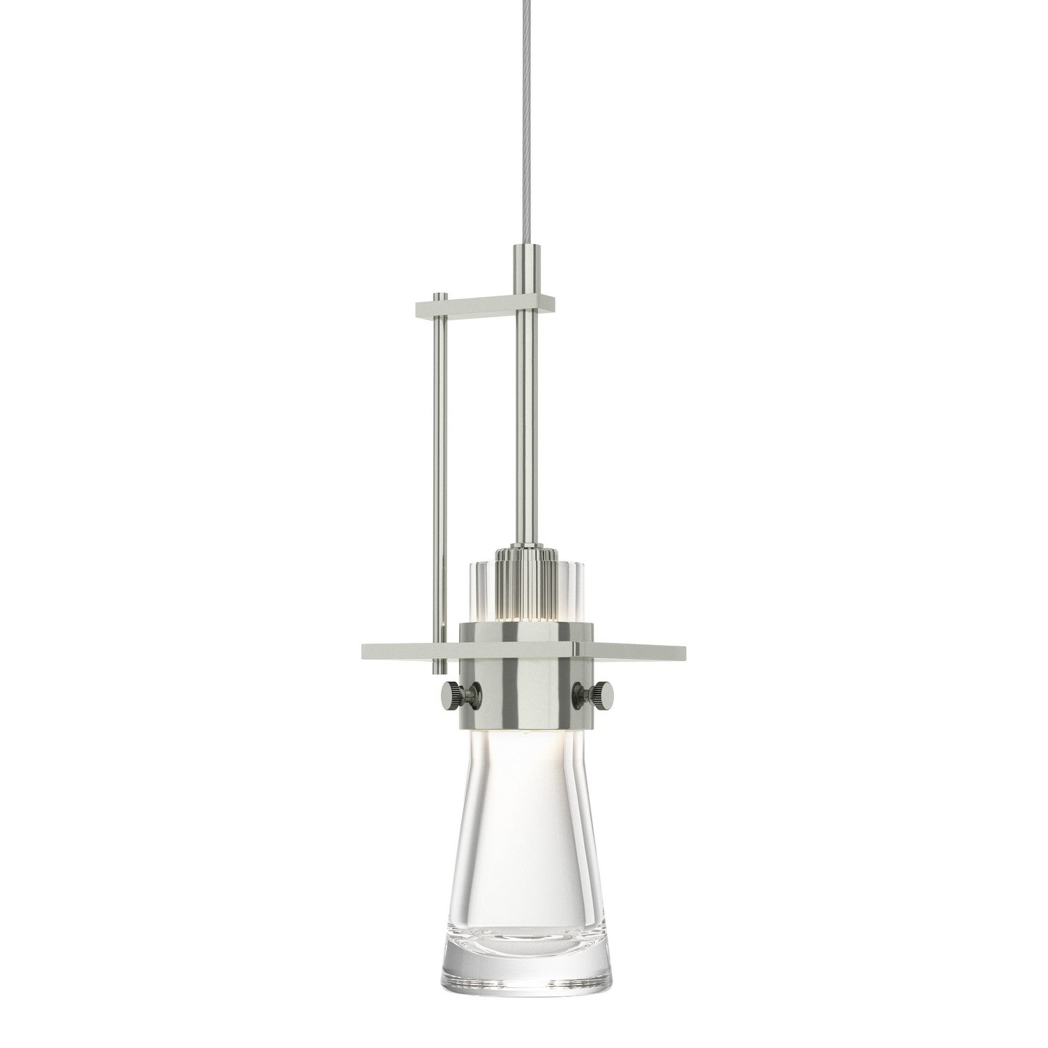 Hubbardton Forge - 161065-SKT-STND-85-ZM0349 - Erlenmeyer Large Low Voltage Mini Pendant - Erlenmeyer - Sterling