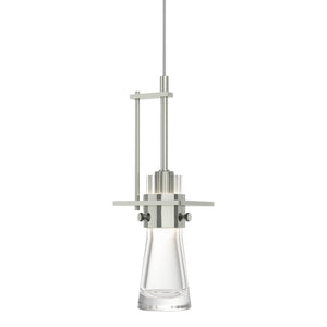 Hubbardton Forge - 161065-SKT-STND-85-ZM0349 - One Light Mini Pendant - Erlenmeyer - Sterling