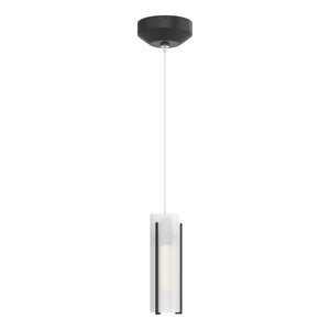 Hubbardton Forge - 161180-SKT-STND-10-GG0065 - One Light Mini Pendant - Exos Glass - Black