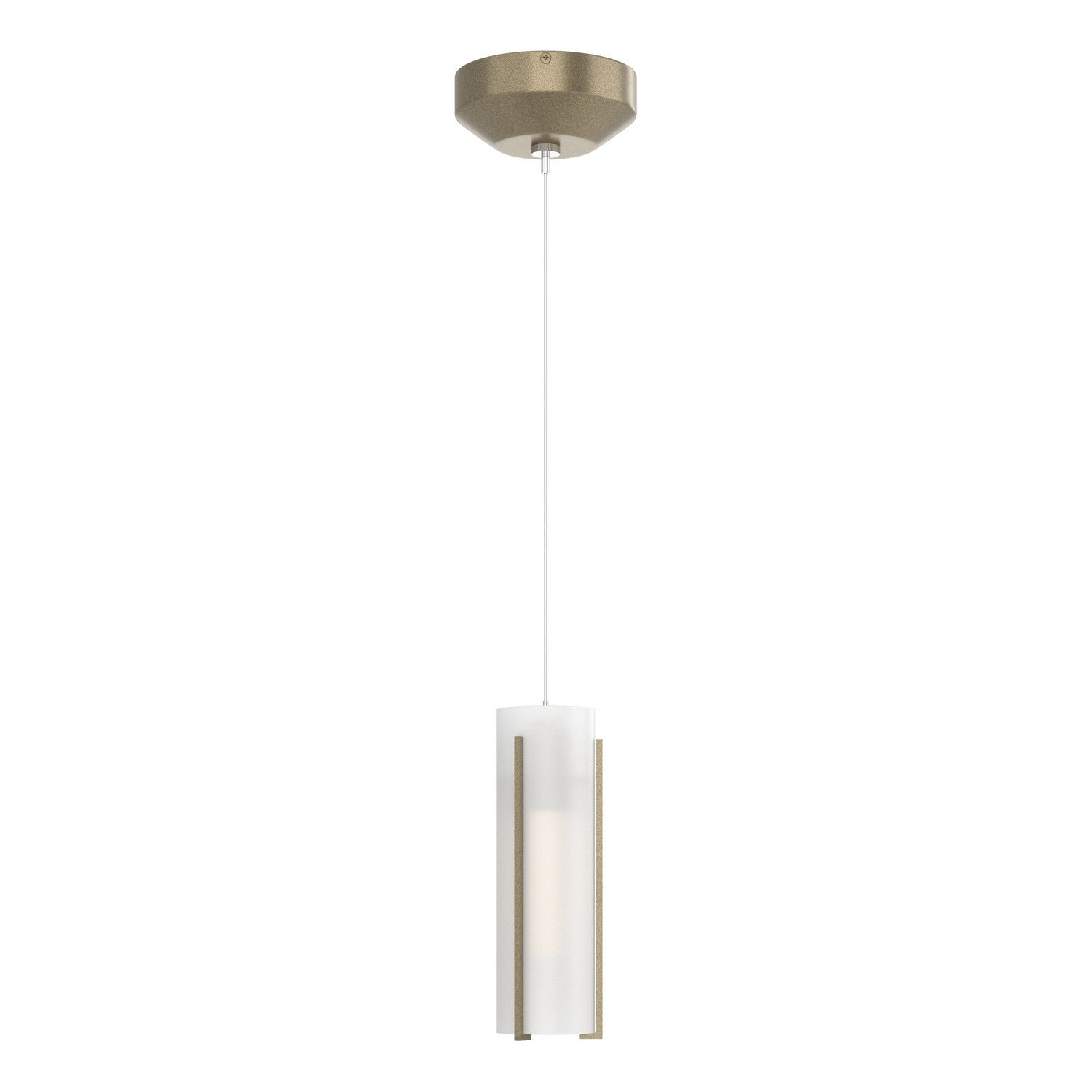 Hubbardton Forge - 161180-SKT-STND-84-GG0065 - Exos Glass Low Voltage Mini Pendant - Exos Glass - Soft Gold