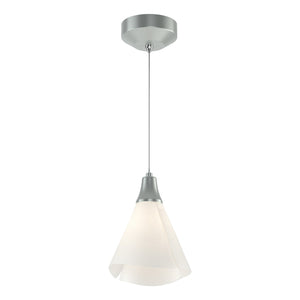 Hubbardton Forge - 161181-SKT-STND-82-SH1987 - LED Mini Pendant - Mobius - Vintage Platinum