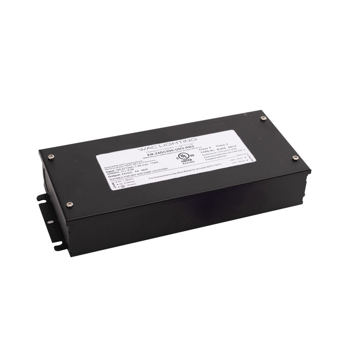 W.A.C. Lighting - EN-24DC096-UNV-RB2 - Transformer - Power Supply