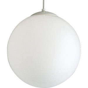Progress Lighting - P4406-29 - One Light Pendant - Opal Globes - White