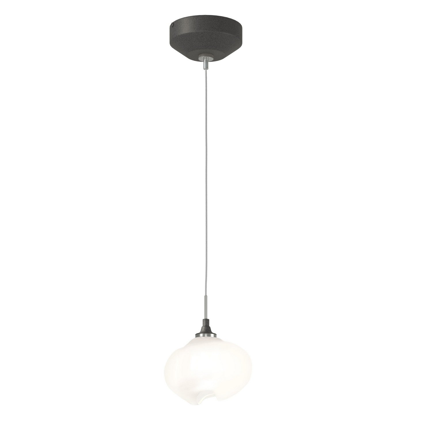 Hubbardton Forge - 161182-SKT-STND-20-FD0710 - One Light Mini Pendant - Ume - Natural Iron