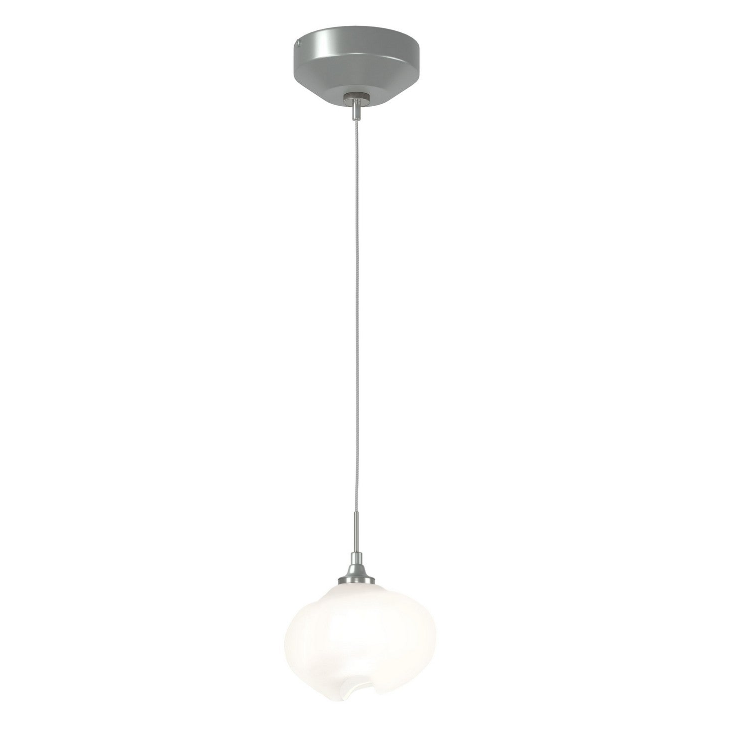 Hubbardton Forge - 161182-SKT-STND-82-FD0710 - One Light Mini Pendant - Ume - Vintage Platinum