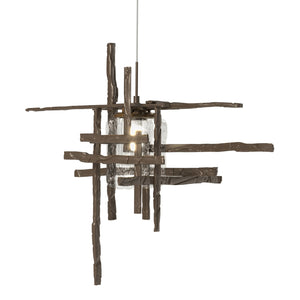 Hubbardton Forge - 161184-SKT-STND-05-II0728 - One Light Mini Pendant - Tura - Bronze