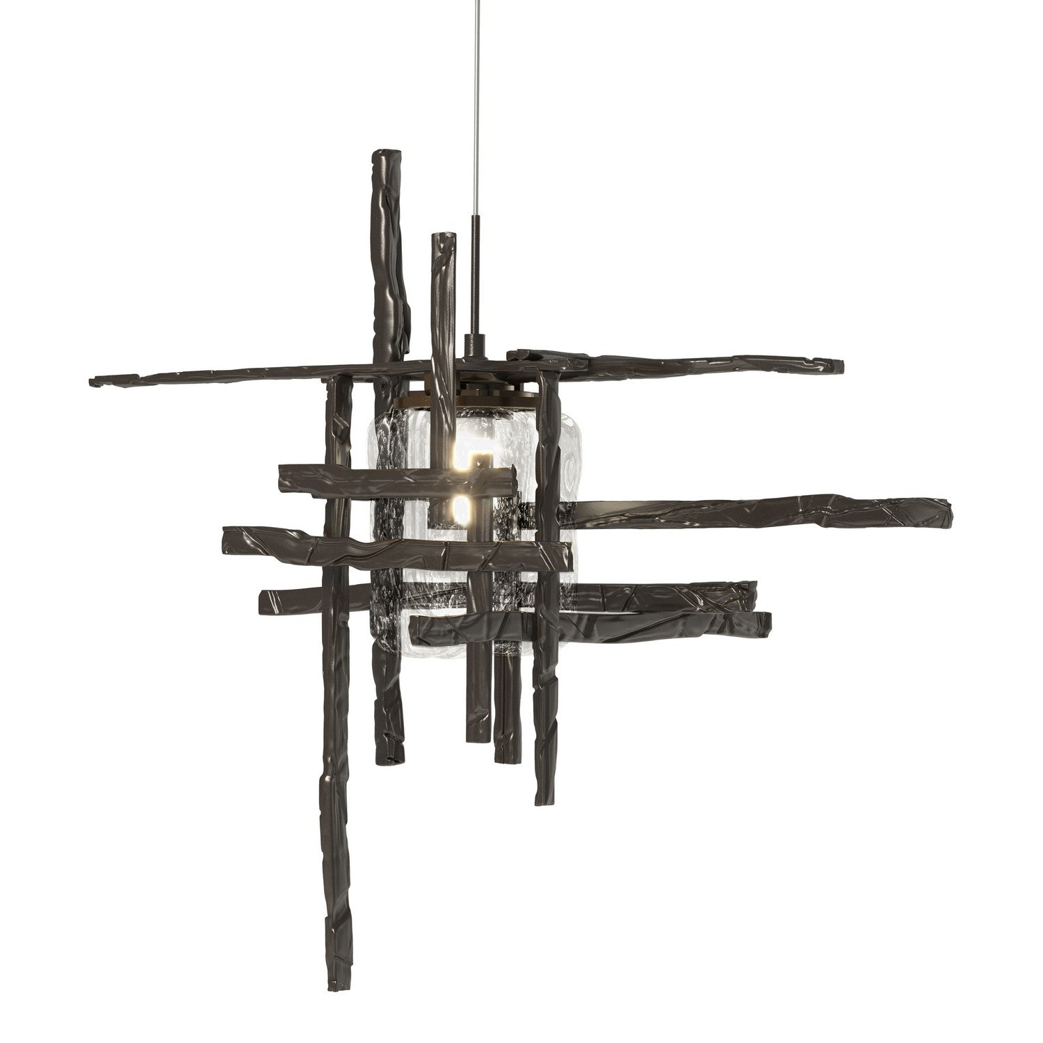 Hubbardton Forge - 161184-SKT-STND-14-II0728 - One Light Mini Pendant - Tura - Oil Rubbed Bronze