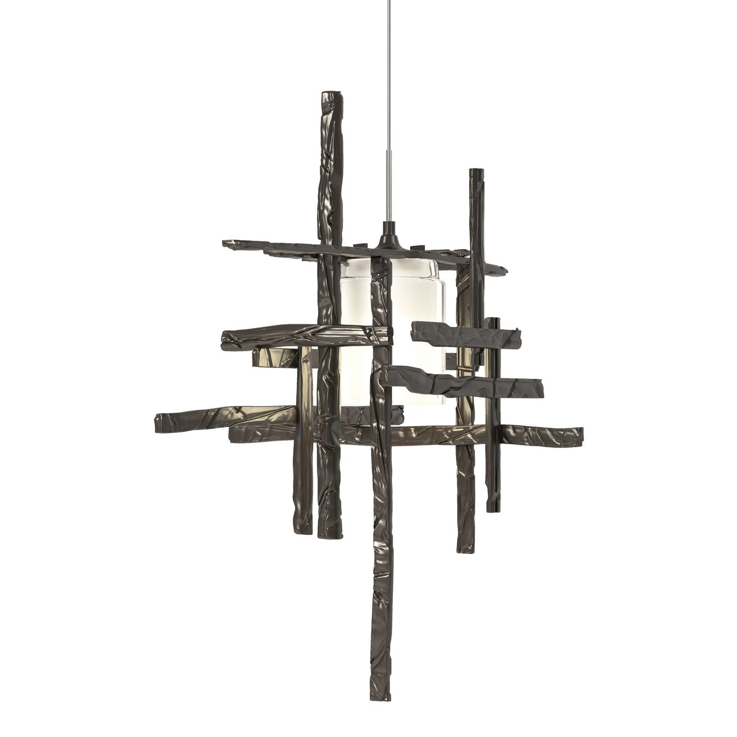 Hubbardton Forge - 161185-SKT-STND-14-YC0305 - One Light Mini Pendant - Tura - Oil Rubbed Bronze