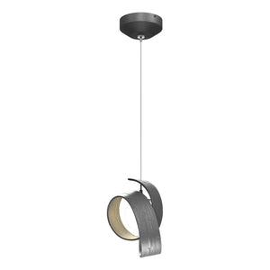 Hubbardton Forge - 161186-SKT-STND-20-GG0711 - LED Pendant - Riza - Natural Iron