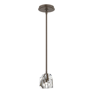 Hubbardton Forge - 181061-SKT-MULT-05-CR - One Light Pendant - Gatsby - Bronze