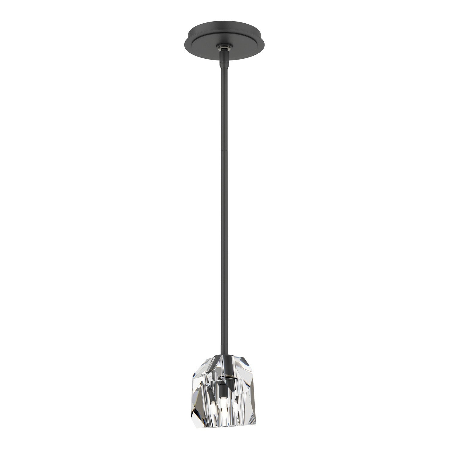 Hubbardton Forge - 181061-SKT-MULT-10-CR - One Light Pendant - Gatsby - Black