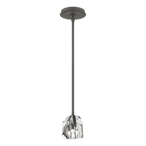 Hubbardton Forge - 181061-SKT-MULT-20-CR - One Light Pendant - Gatsby - Natural Iron