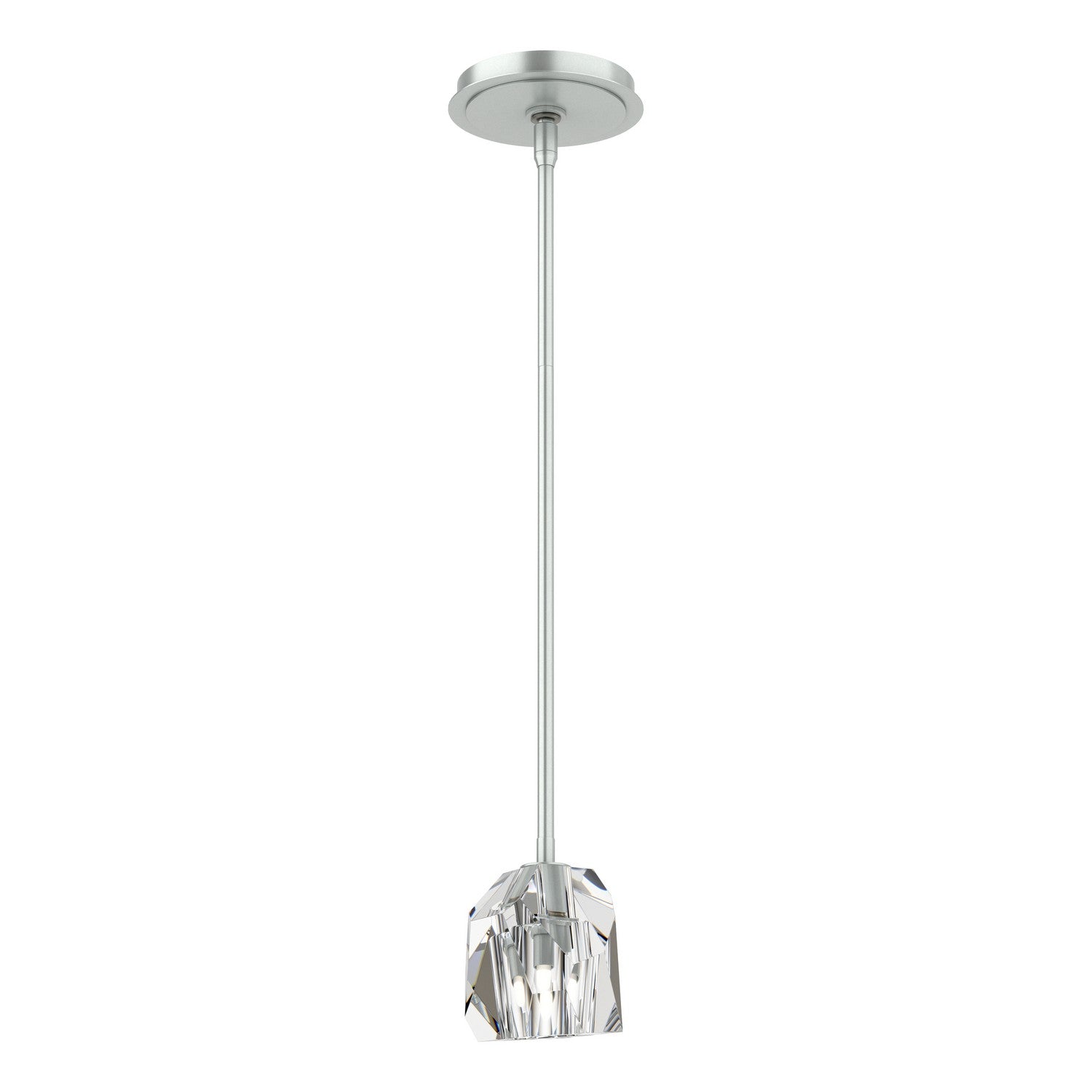 Hubbardton Forge - 181061-SKT-MULT-82-CR - One Light Pendant - Gatsby - Vintage Platinum