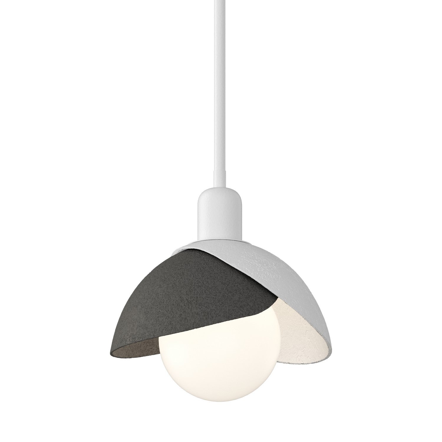 Hubbardton Forge - 181183-SKT-MULT-02-20 - One Light Pendant - Brooklyn - White