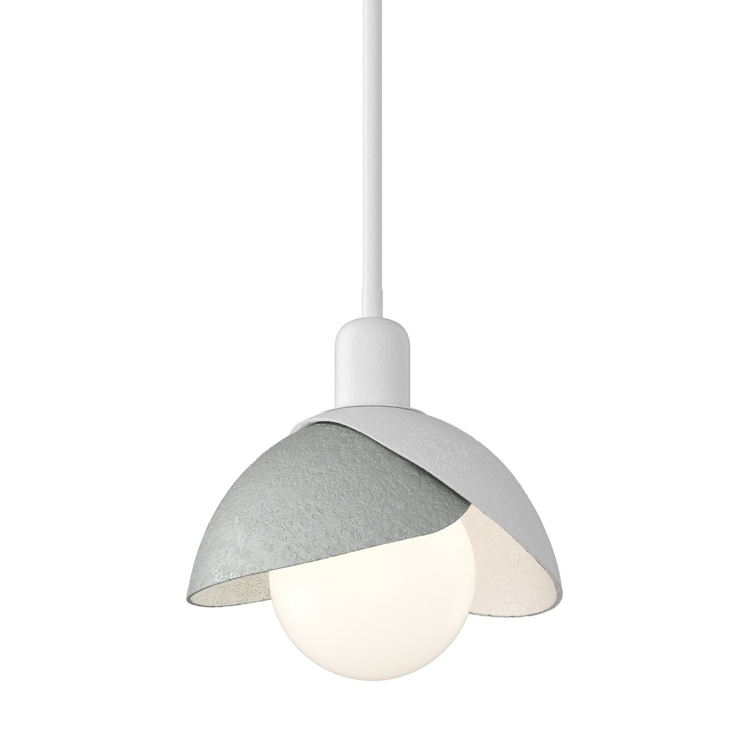 Hubbardton Forge - 181183-SKT-MULT-02-82 - One Light Pendant - Brooklyn - White