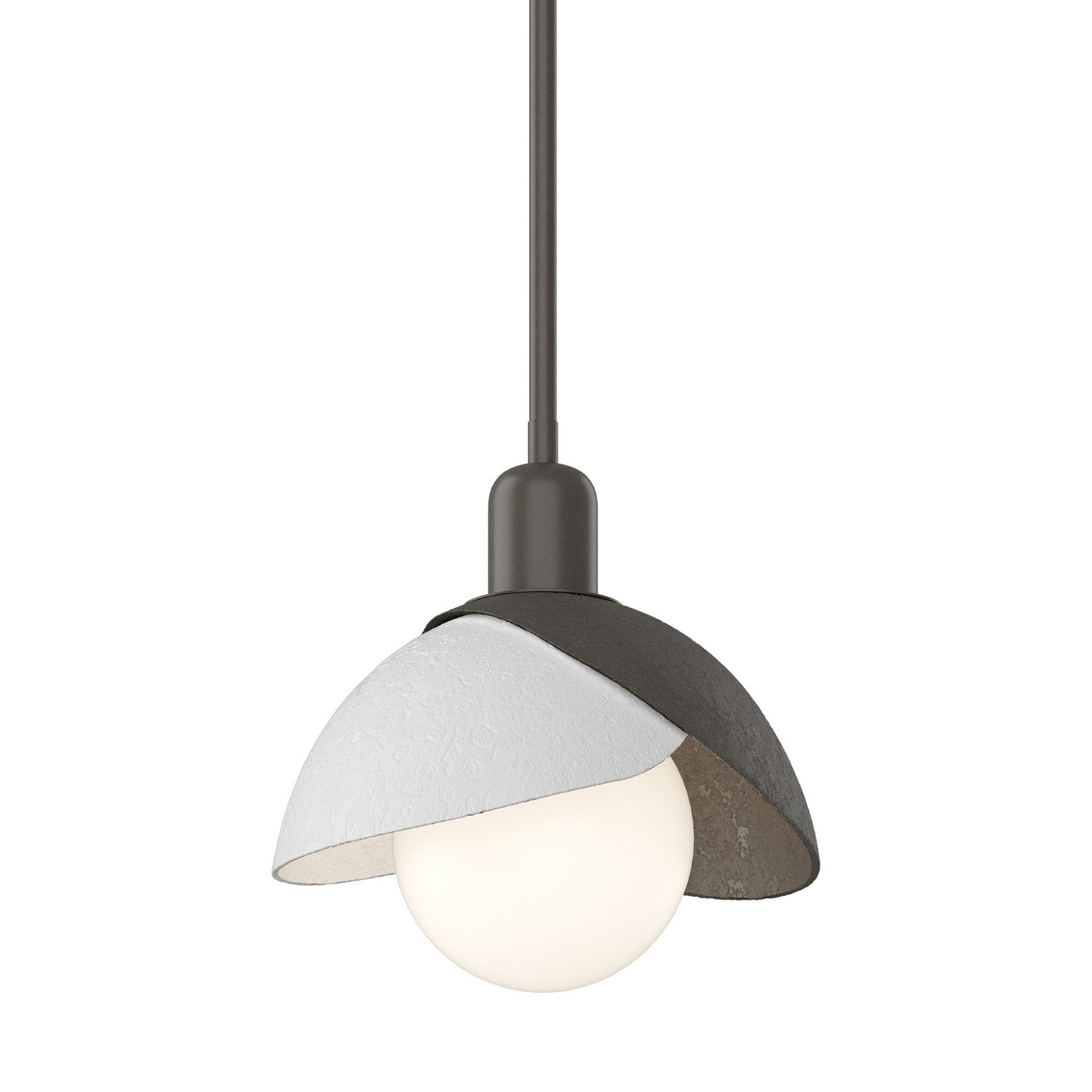 Hubbardton Forge - 181183-SKT-MULT-07-02 - One Light Pendant - Brooklyn - Dark Smoke