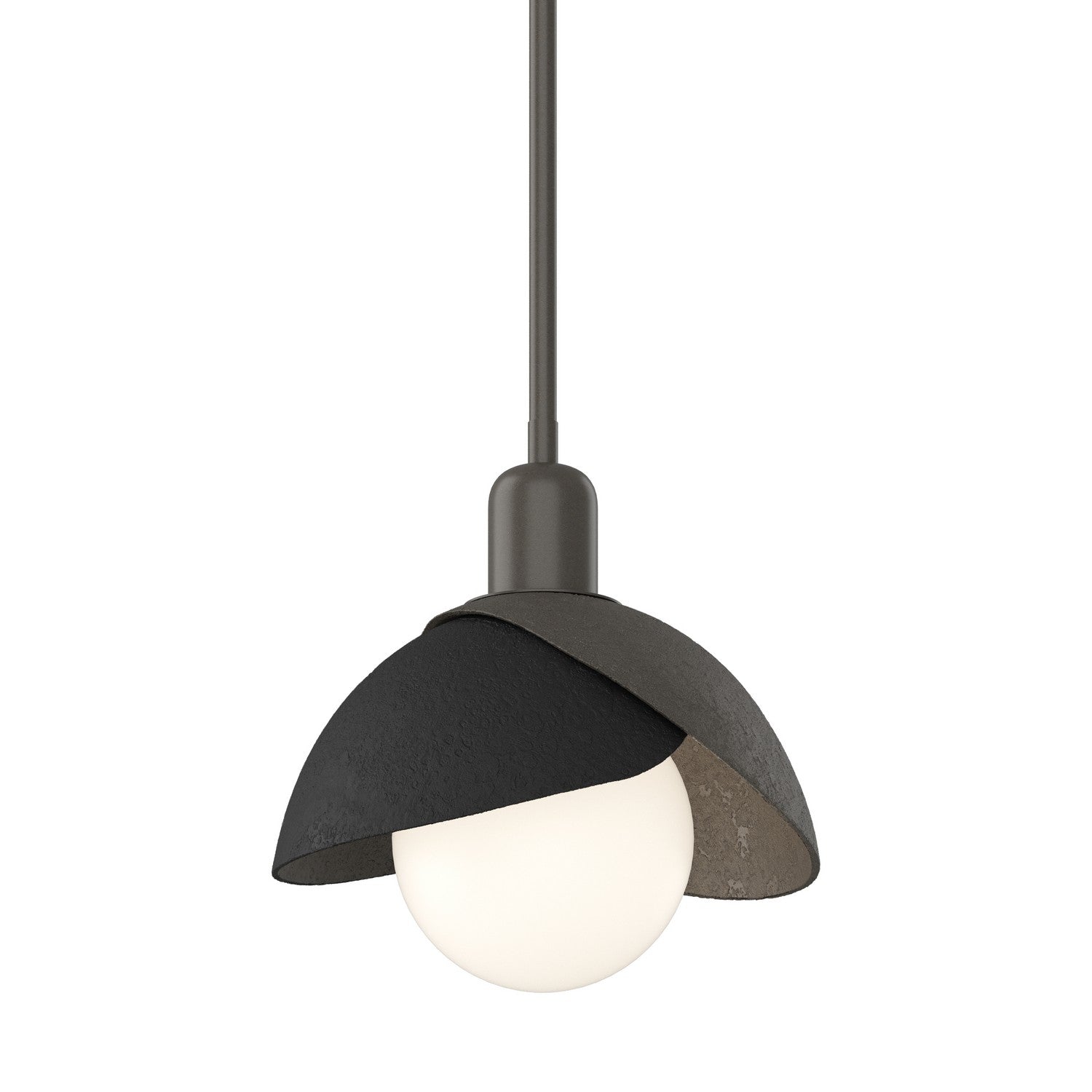 Hubbardton Forge - 181183-SKT-MULT-07-10 - One Light Pendant - Brooklyn - Dark Smoke