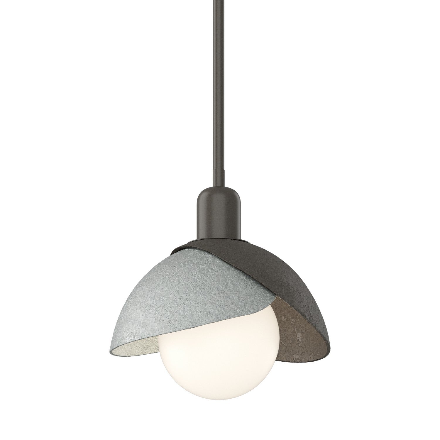 Hubbardton Forge - 181183-SKT-MULT-07-82 - One Light Pendant - Brooklyn - Dark Smoke
