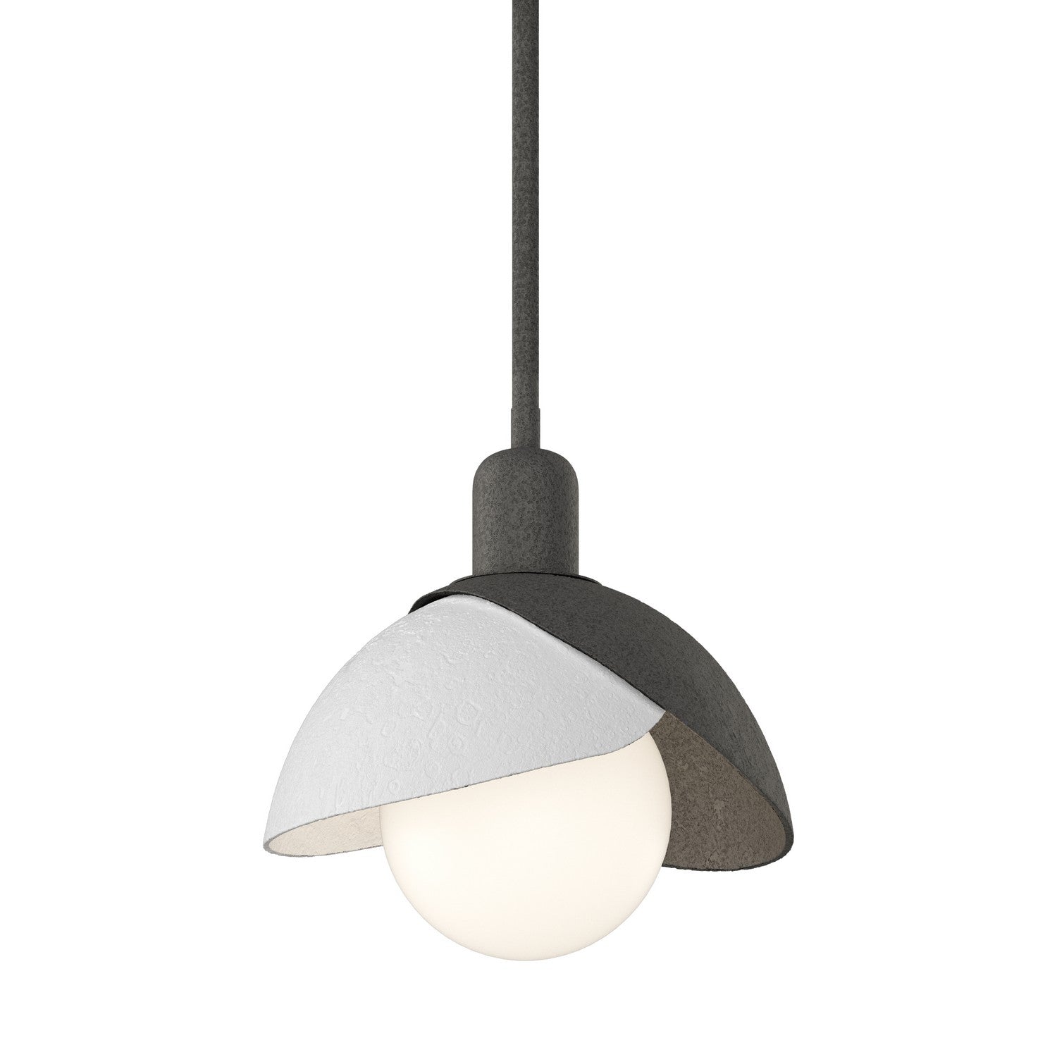 Hubbardton Forge - 181183-SKT-MULT-20-02 - One Light Pendant - Brooklyn - Natural Iron